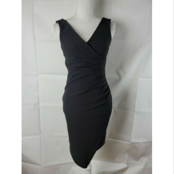 Bisou Bisou Dresses & Skirts - NWT Bisou Bisou Sz 2 Bodycon Stretch Black Dress